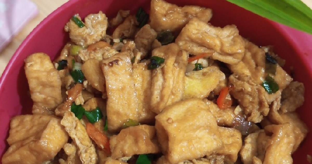 Resep Tumis Tahu Telor Saus Tiram Oleh Dwiee Rahayu Cookpad