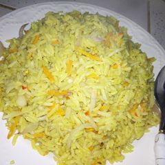 A picture of Jolof rice.