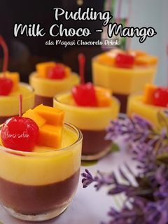 Foto resep Pudding Milk Choco Mangga