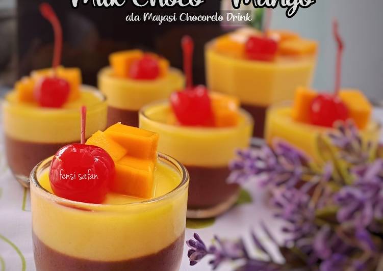 Pudding Milk Choco Mangga