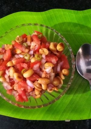 A picture of Peanut salad.