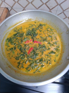 Foto resep Daun labu siam kuah santan/ gulai daun labu siam