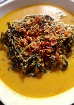Foto resep Kangkung bumbu ikan asin peda
