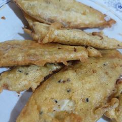 A picture of Eggplant pakora.