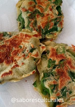 Una foto de 🍽 🧆 Bocaditos o croquetas de acelga de la Huerta 🌿