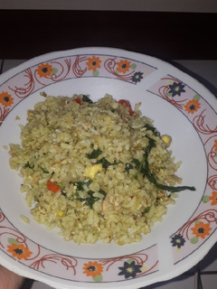 Foto resep Nasi goreng kemangi sambal hijau