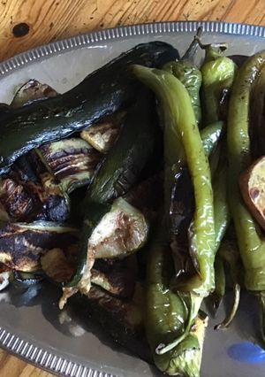 Une photo de Légumes grillés au four