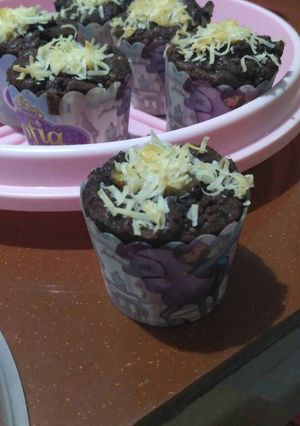 Foto resep Banana cheese muffin
