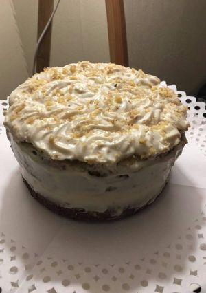 Una foto de Torta de zanahoria