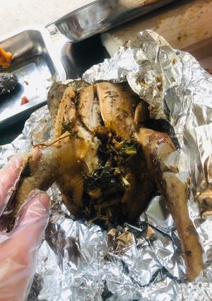 Hình của món Gà nướng tây bắc.