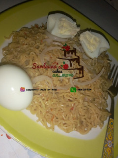 A picture of Simple indomie.