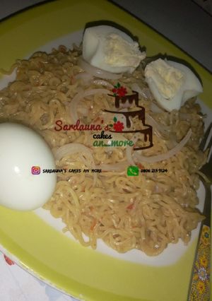 A picture of Simple indomie.