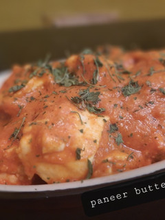 A picture of No onion garlic butter paneer masala.