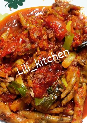 Foto resep Ceker Ayam Mercon (Presto)