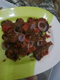 A picture of Fried peppered titus fish.