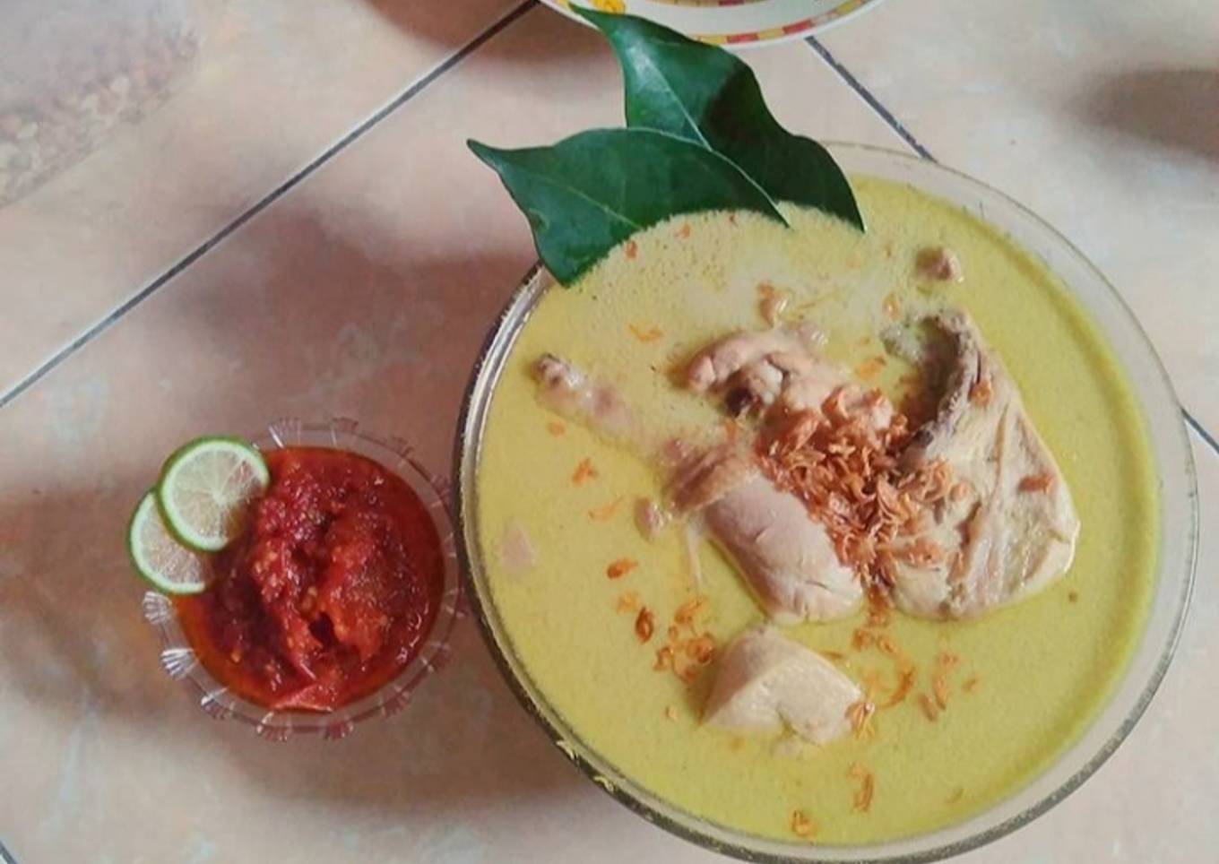 Kare Ayam & Sambel Tomat Matang