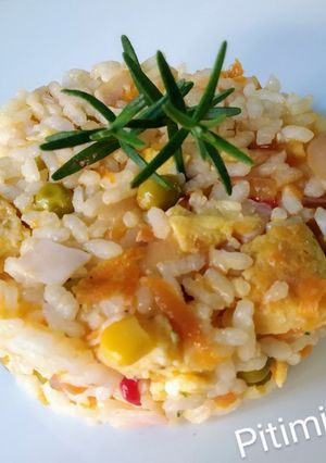 Una foto de Arroz mis delicias