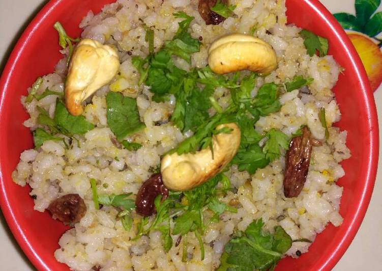 Recipe of Perfect Onion rice (onion bhaat)
