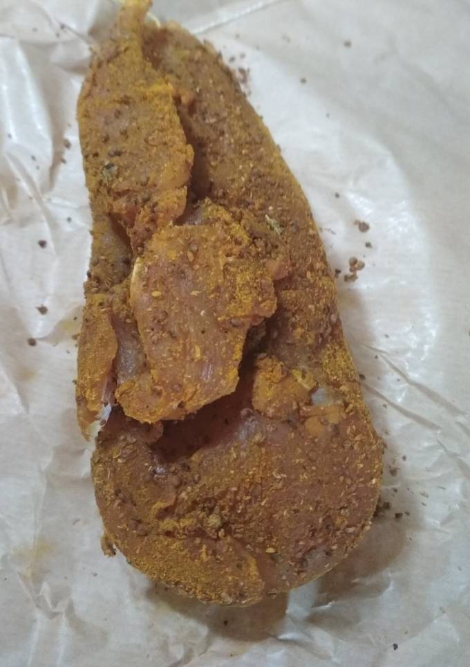 Бастурма из куриной грудки