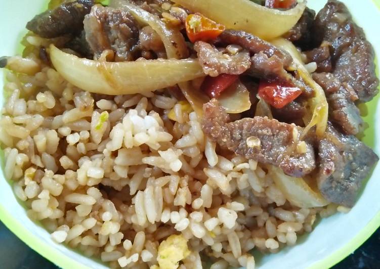 Daging Sapi Bawang Bombai