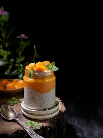 Recipe Mango Chia Seed Pudding the So Delicious You can take Joss in your mouth