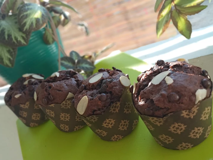 Cara Gampang Menyiapkan Resep  Muffin Pisang Coklat yang Enak Banget, Lezat