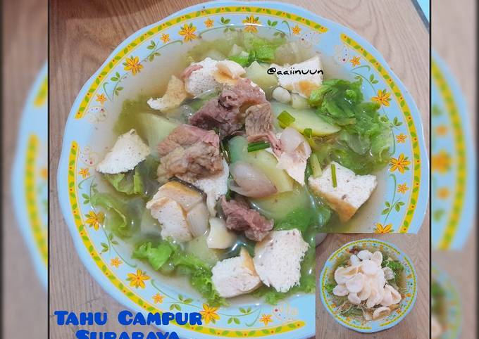 Resep Tahu Campur Surabaya 🍲 Oleh Nonanun - Cookpad