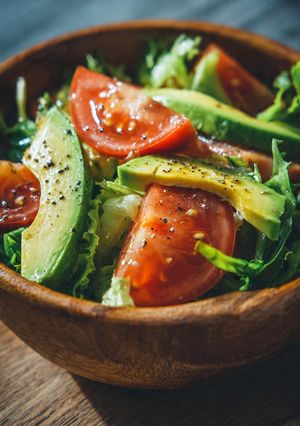 Una foto de Mí ensalada favorita