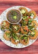 A picture of Fuchka (pani puri) (Bangladesh).