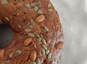 Una foto de Pan de Pascua vegano💚