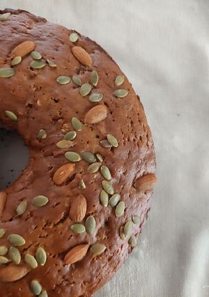 Una foto de Pan de Pascua vegano💚