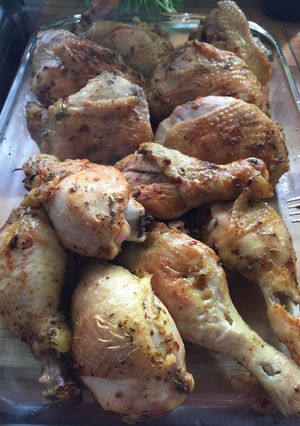 Una foto de Pollo al horno