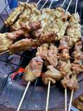 থাই চিকেন স্যাটে (Thai Chicken Satay Recipes In Bengali)