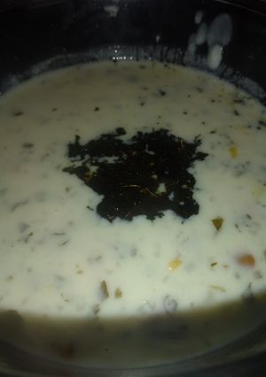 عکسی از دستور آش دوغ