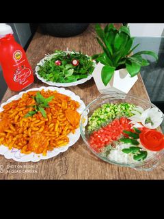 عکسی از دستور ماکارونی
