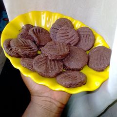 Homemade chocolate cookies without oven A picture of Homemade chocolate cookies without oven.