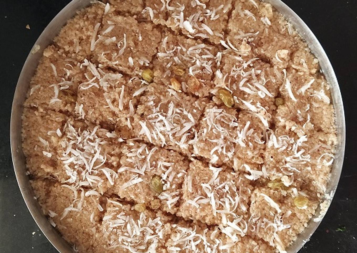 Bulgar Wheat Halwa (Faada Laapsi)