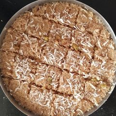 Bulgar Wheat Halwa (Faada Laapsi) A picture of Bulgar Wheat Halwa (Faada Laapsi).