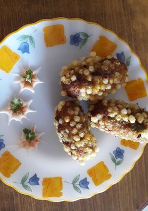 A picture of Pav bhaji cutlets.