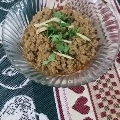 A picture of Beef  keema.