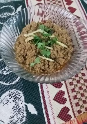 A picture of Beef keema.