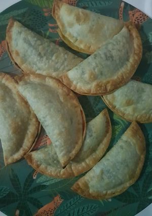 Una foto de Empanadillas de espinacas con roquefort