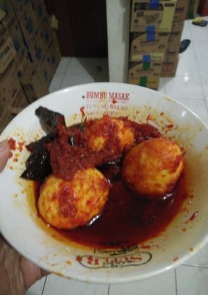 Foto resep Telur balado pedas dan simple