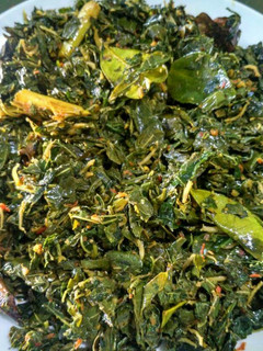 Foto resep Oseng- Oseng daun pepaya,daun singkong dan teri Medan
