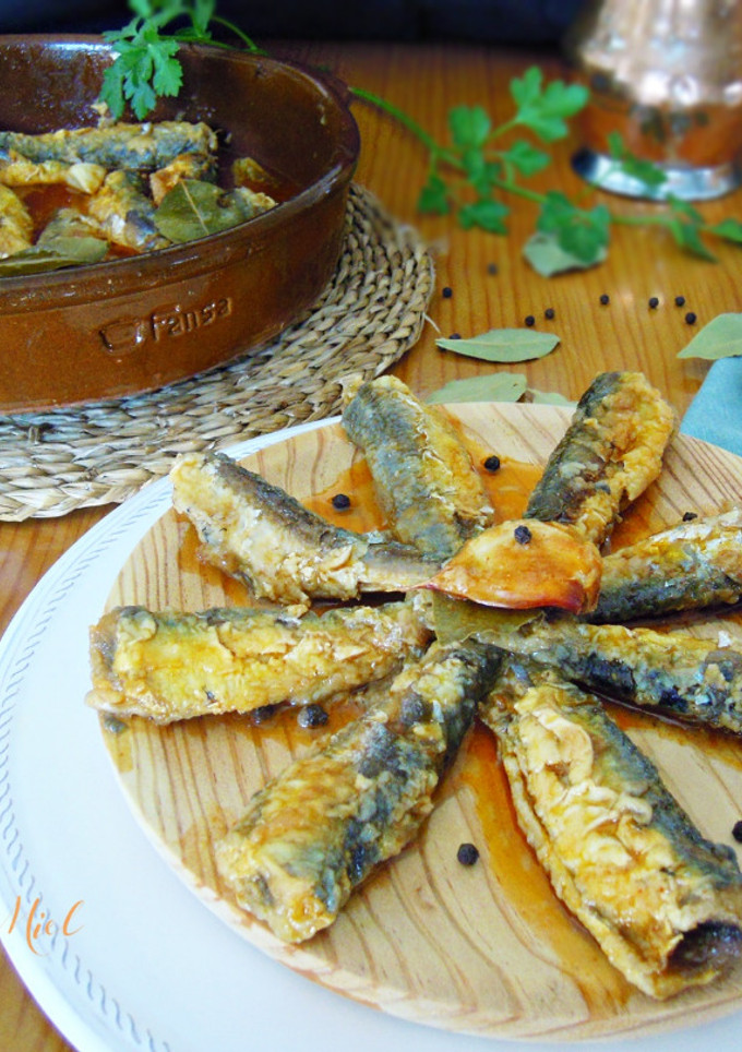 Una foto de Sardinas en escabeche