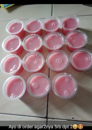 Foto resep Agar agar simple