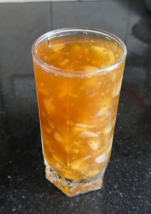 A picture of The Cool Gel Delight - A Refreshing Gond Katira Refreshing & Healthy Summer Drink.