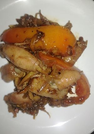 Foto resep Tumis Cumi Asin