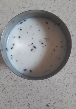 A picture of Masala lassi.