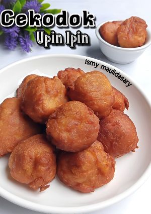Foto resep Cekodok Upin Ipin/cengkodok pisang